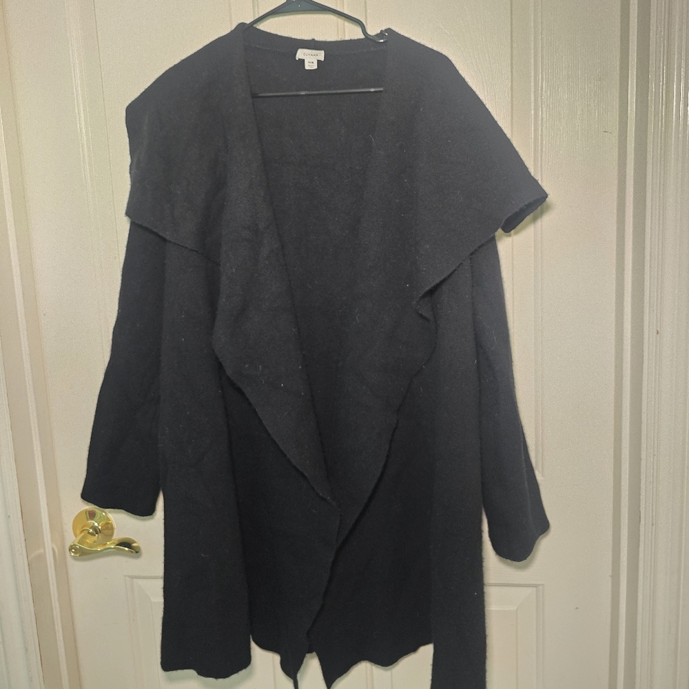 Cuyana Sweater Cardigan RWS Cashmere Blend Luxury Brand Made in Italy